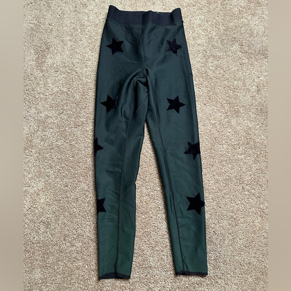 Ultracor Green and Black Star Leggings